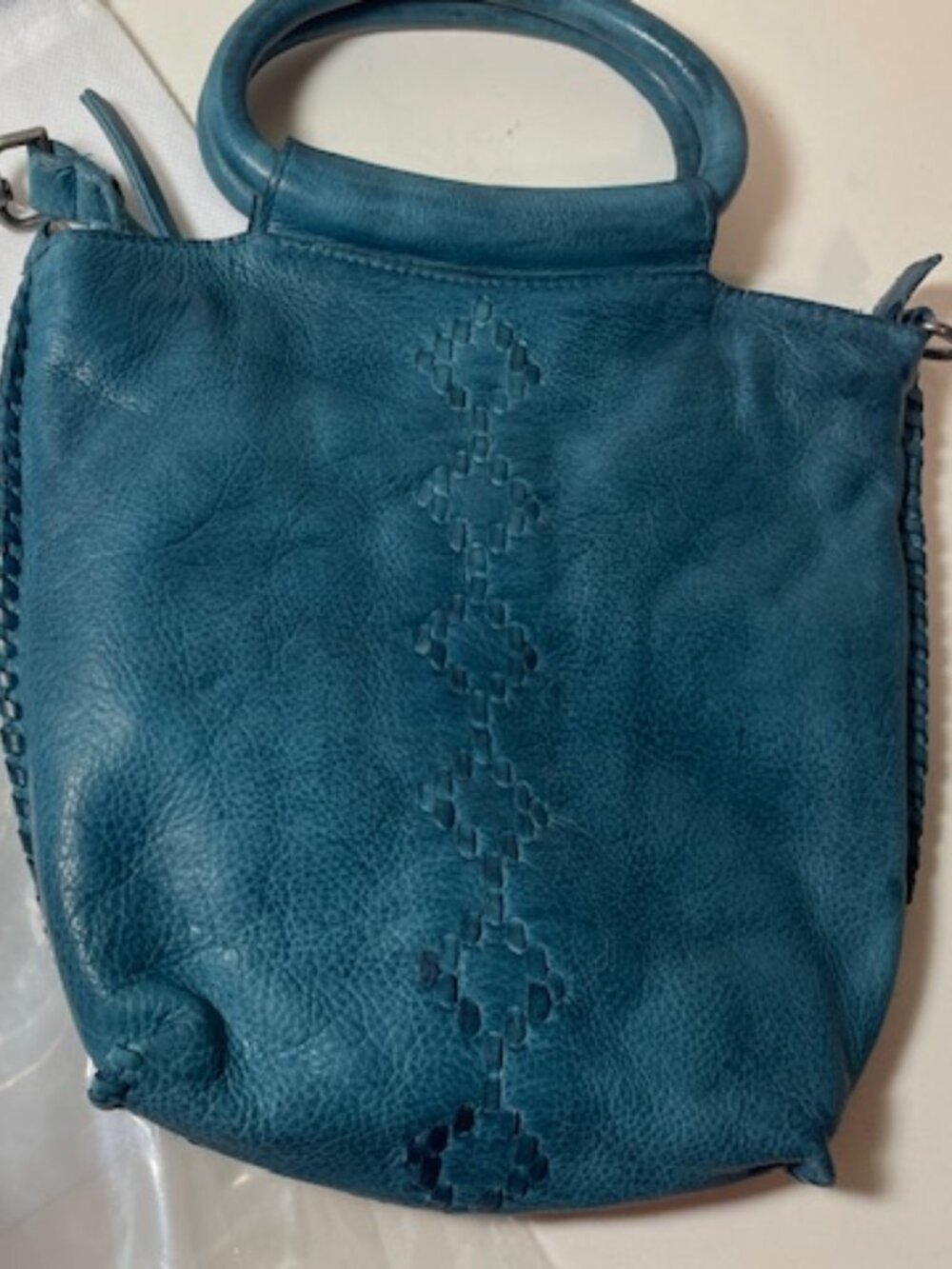 Latico Leathers Crossbody Milano Brand NEW Denim